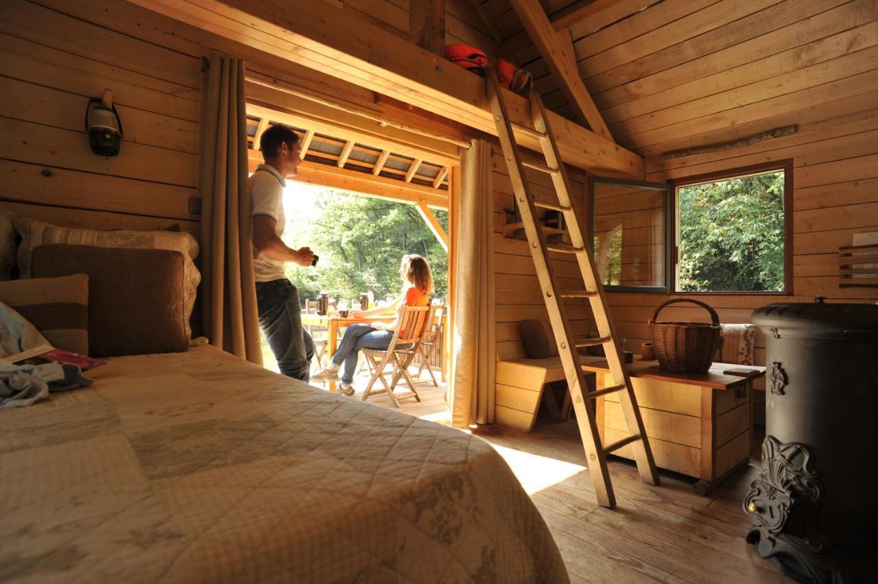 Les Ecolodges De L'Orbiere Force Exterior foto