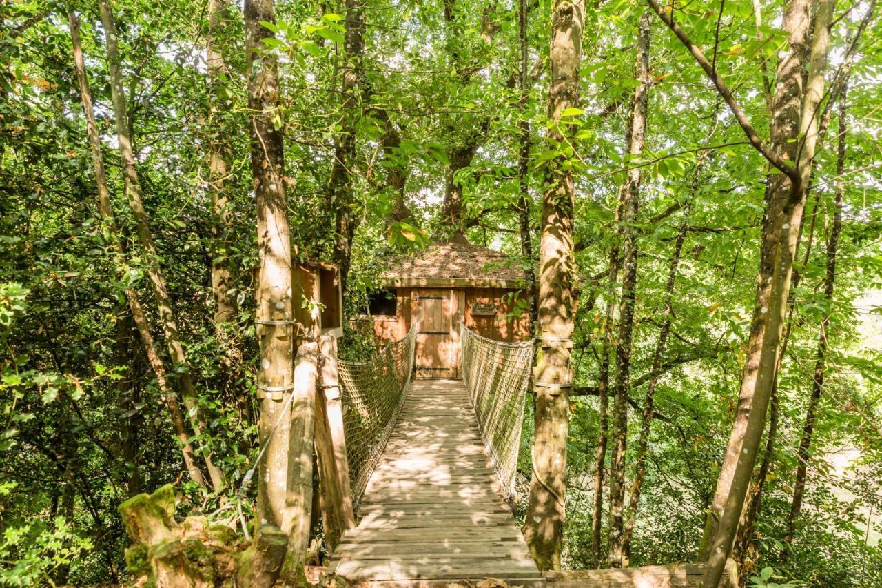 Les Ecolodges De L'Orbiere Force Exterior foto